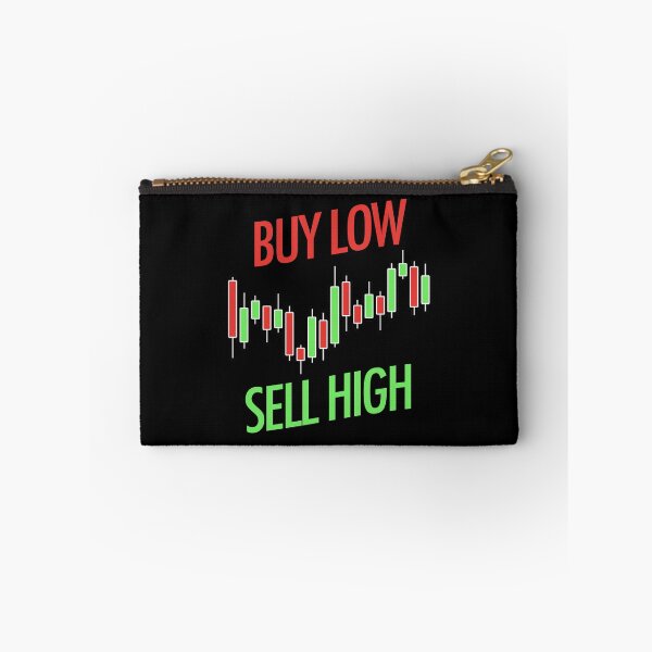 Item preview, Buy Low Sell High Slogan -- Candle Sticks Chart designed and sold by Trader-Style.