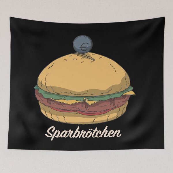 Item preview, Piggy bank burger designed and sold by Monkey Ful.