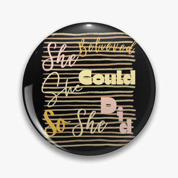 Item preview, she believed she could so she did she believed she was beautiful designed and sold by dalypdesign.
