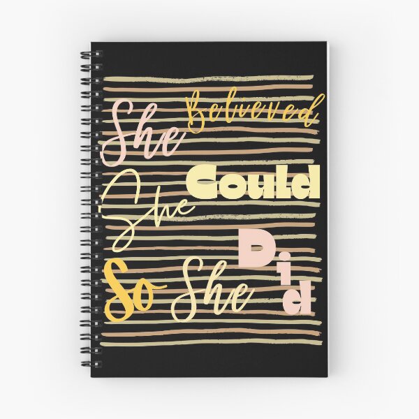 Item preview, she believed she could so she did she believed she was beautiful designed and sold by dalypdesign.