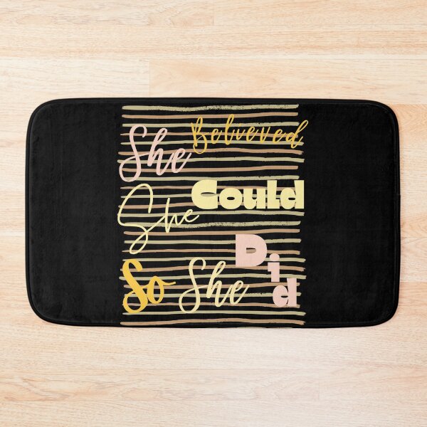 Item preview, she believed she could so she did she believed she was beautiful designed and sold by dalypdesign.