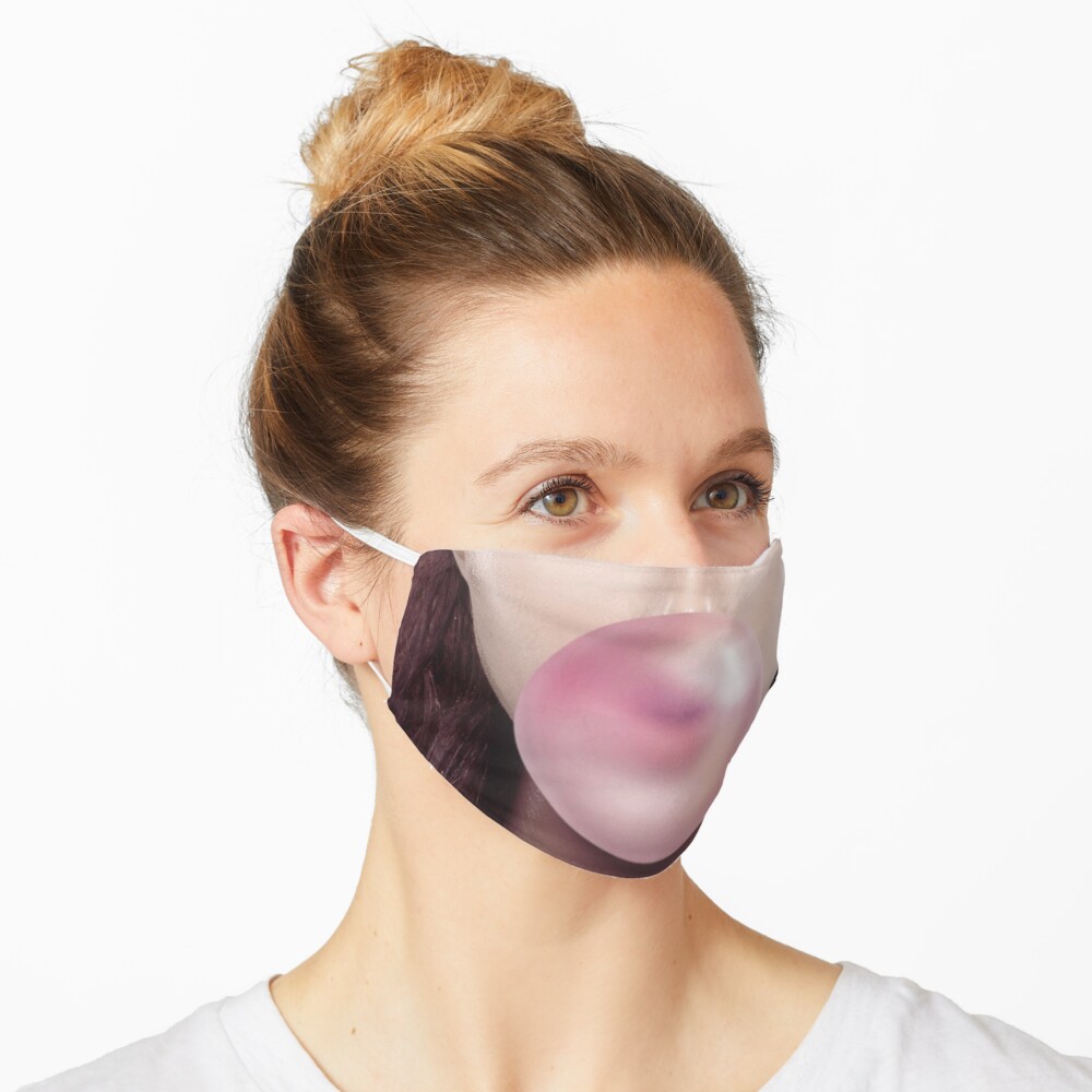Bubble Gum Face Mask Mask