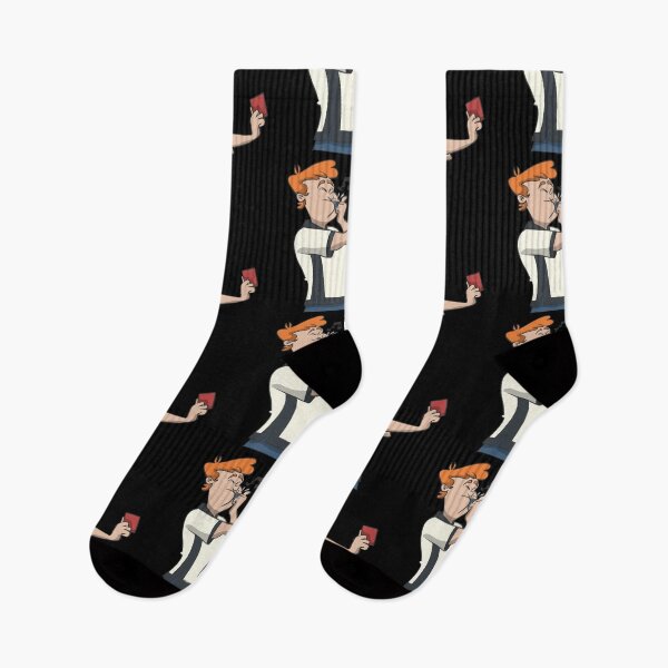 Item preview, Football referee draws red card designed and sold by Monkey Ful.