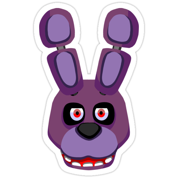 FNAF Bonnie Stickers By FunBeliever Redbubble