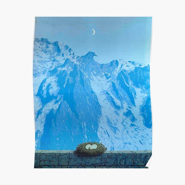 Die Domäne von Arnheim von Rene Magritte Poster