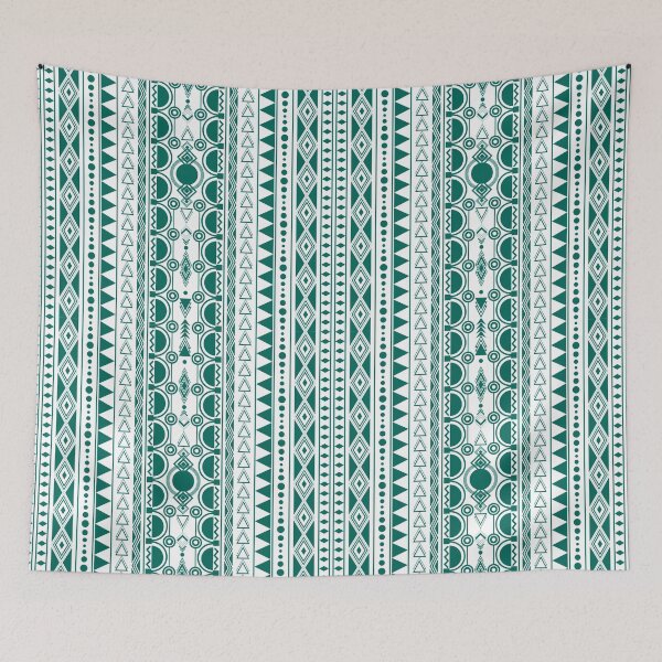 Item preview, Bohemian ornament 30122020 green designed and sold by pASob-dESIGN.