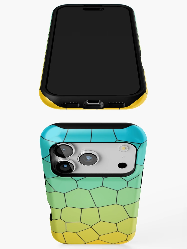 Thumbnail 3 of 4, iPhone Case, Fancy Colorful Pattern designed and sold by MagicSpread.