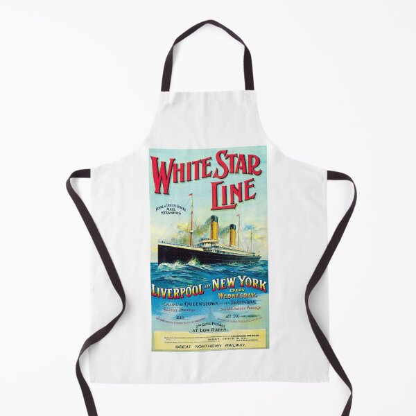 Item preview, WHITE STAR LINE OCEAN MAIL STEAMER designed and sold by Madjack Tees Kiwi SuperStore.