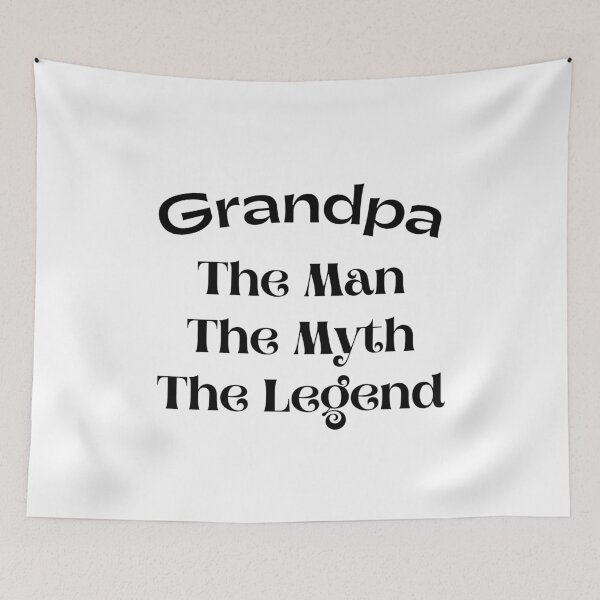 Item preview, Grandpa, The Man, The Myth, The Legend designed and sold by PureGeometry.