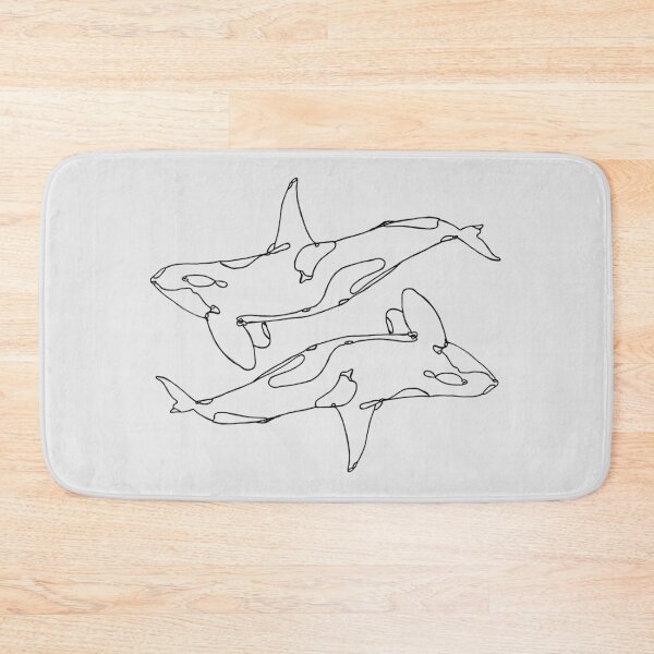 Item preview, Orca Line Art designed and sold by The Red Shop.