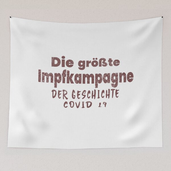 Item preview, biggest vaccination campaign in history !, vintage lettering designed and sold by vibeno1.