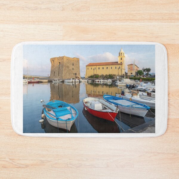 Item preview, The port of Acciaroli designed and sold by pietrofoto.