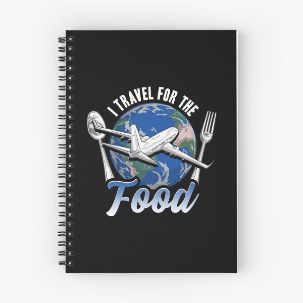 Item preview, Funny I Travel For The Food Traveling Pun Foodie designed and sold by perfectpresents.