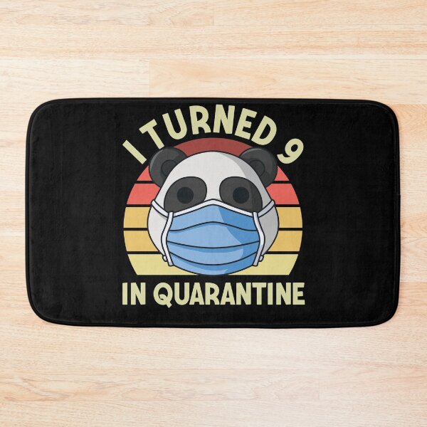 Item preview, Funny Panda 9. Birthday gift I Turned 9 In Quarantine designed and sold by 123428094.