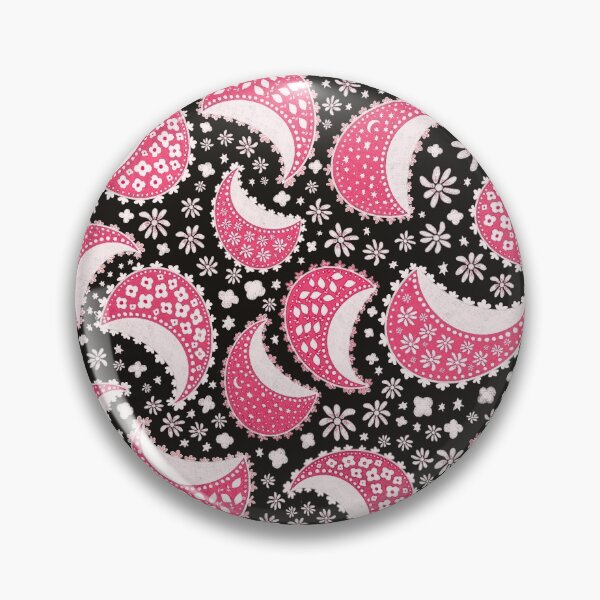 Item preview, Paisley Moon - raspberry phase designed and sold by KizzyW.