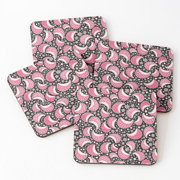 Item preview, Paisley Moon - raspberry phase designed and sold by KizzyW.