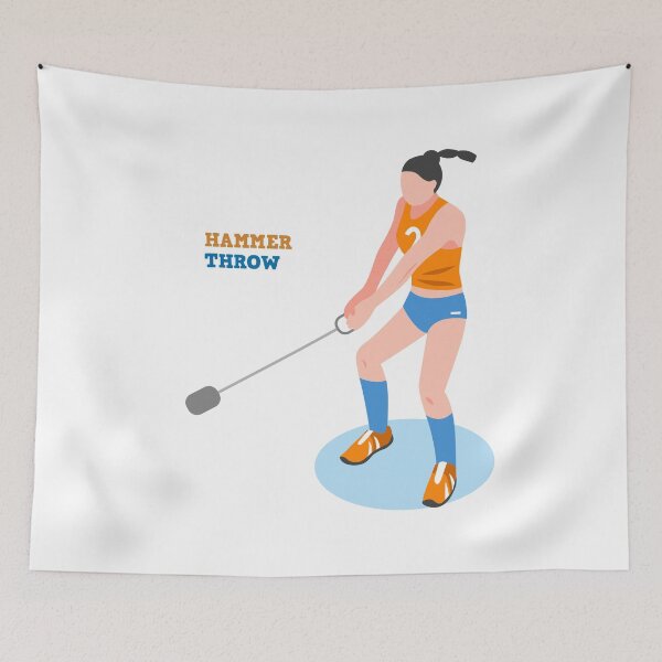 Item preview, hammer throw sport designed and sold by Haxino.
