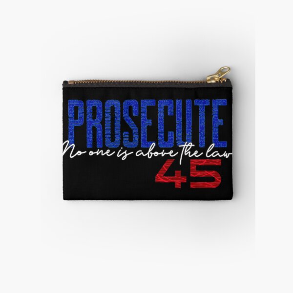 Item preview, Prosecute 45: No One is Above the Law in Red, White and Blue designed and sold by Sheila Pressley.