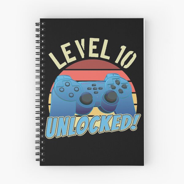 Item preview, Gamer gift 10. Birthday Level 10 unlocked designed and sold by 123428094.
