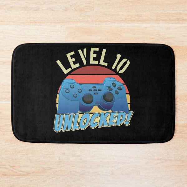 Item preview, Gamer gift 10. Birthday Level 10 unlocked designed and sold by 123428094.