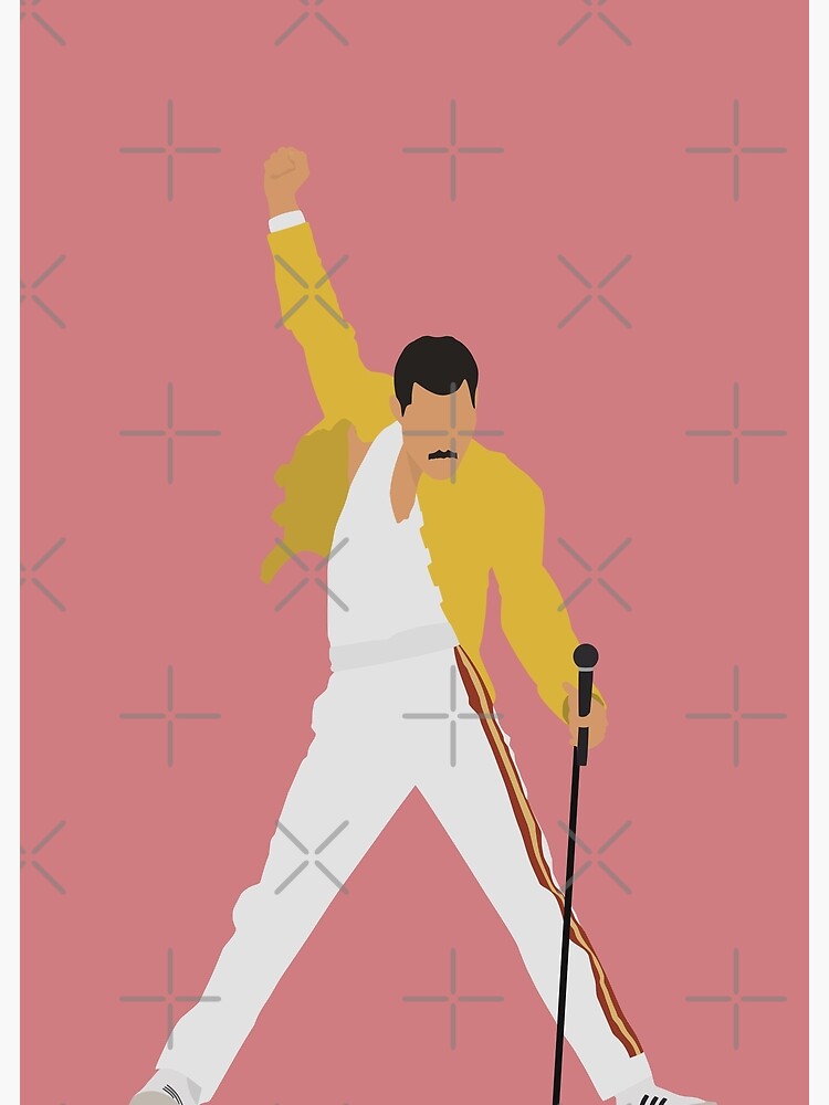 Disover Freddie Mercury Premium Matte Vertical Poster