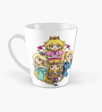 Peach, Samus, Rosalina & Zelda Tall Mug
