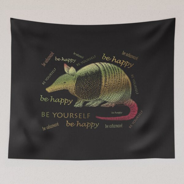 Item preview, Happy armadillo designed and sold by neteor.