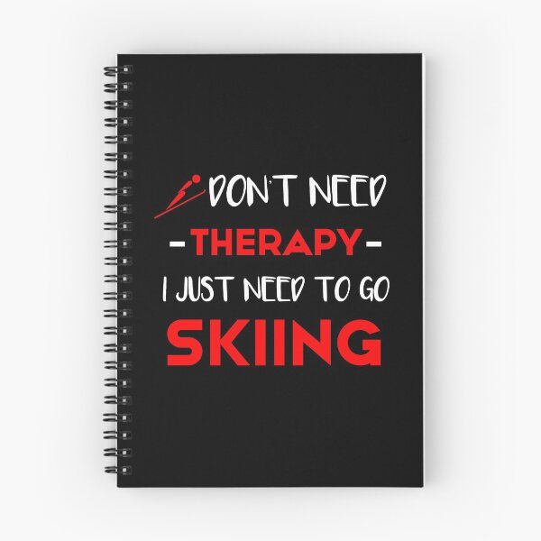 Item preview, I Don't Need Therapy I Just Need To Go Skiing T-shirt -  Cute Ski Lover present  designed and sold by NewDayDesigns.