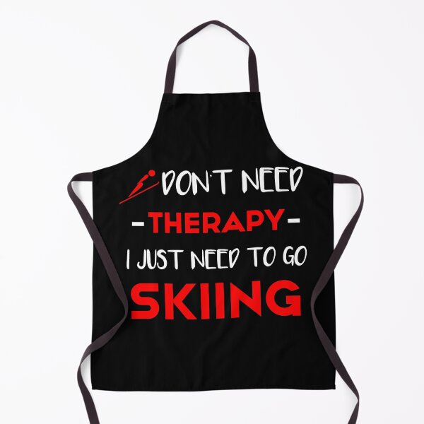 Item preview, I Don't Need Therapy I Just Need To Go Skiing T-shirt - Cute Ski Lover present designed and sold by NewDayDesigns.