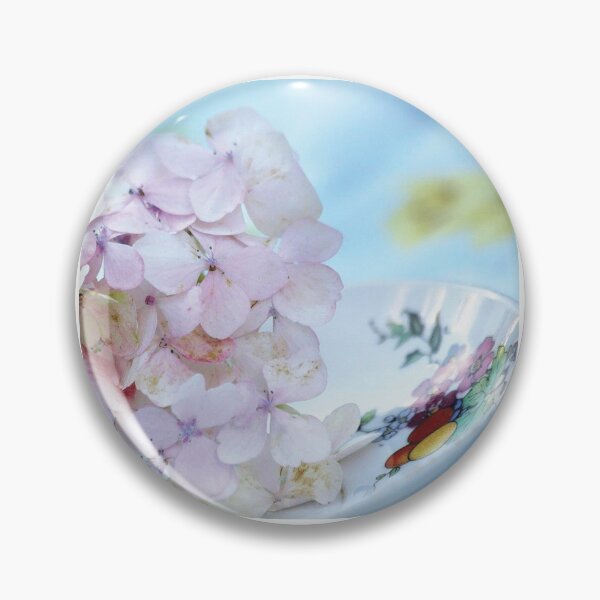 Item preview, Afternoon Tea kissed with a pink hydrangea  designed and sold by Sherbertfizzers.
