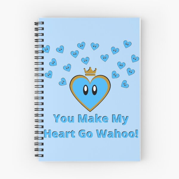 Item preview, You Make My Heart Go Wahoo! Blue designed and sold by Bootscauch.