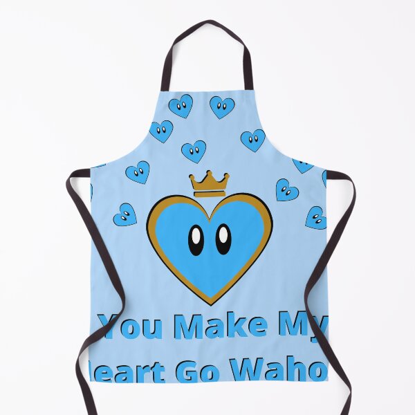 Item preview, You Make My Heart Go Wahoo! Blue designed and sold by Bootscauch.