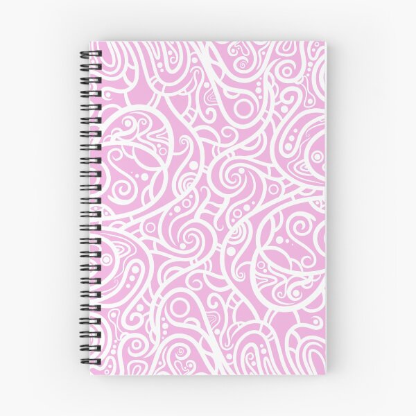 Item preview, Pink abstract lines swirl designed and sold by MinEkkoArt.