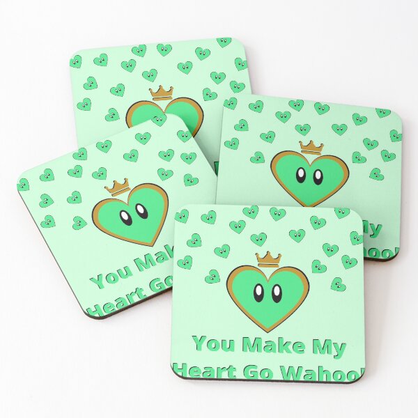 Item preview, You Make My Heart Go Wahoo! Green designed and sold by Bootscauch.
