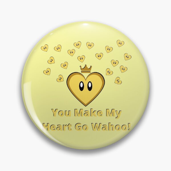 Item preview, You Make My Heart Go Wahoo! Yellow designed and sold by Bootscauch.