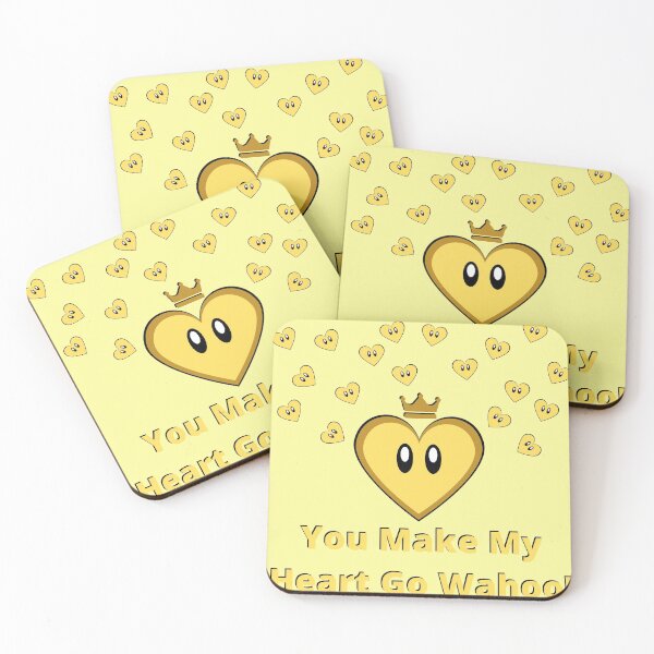 Item preview, You Make My Heart Go Wahoo! Yellow designed and sold by Bootscauch.