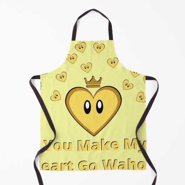 Item preview, You Make My Heart Go Wahoo! Yellow designed and sold by Bootscauch.