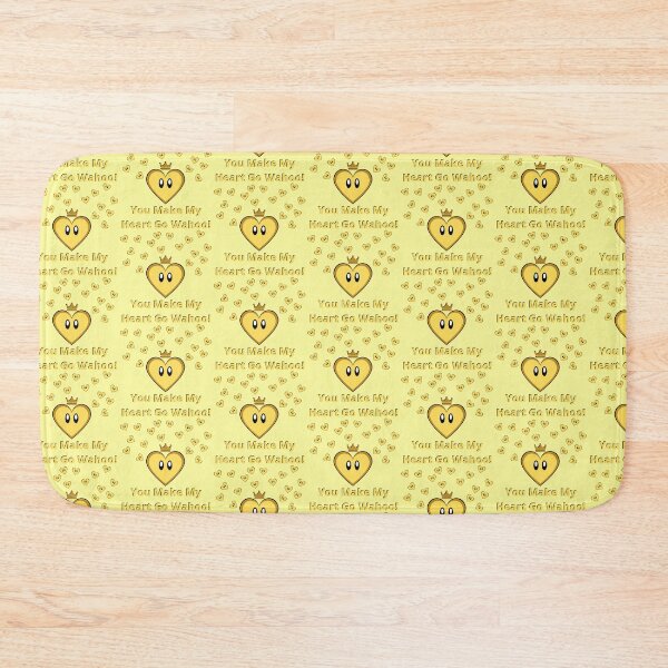Item preview, You Make My Heart Go Wahoo! Yellow designed and sold by Bootscauch.