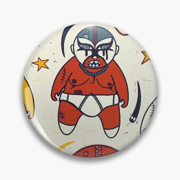Item preview, Mexican wrestlers designed and sold by Yanick Kuster.