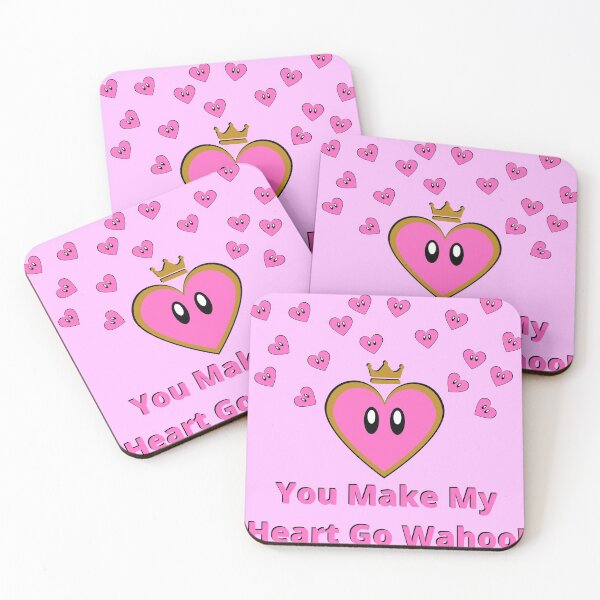Item preview, You Make My Heart Go Wahoo! Pink designed and sold by Bootscauch.