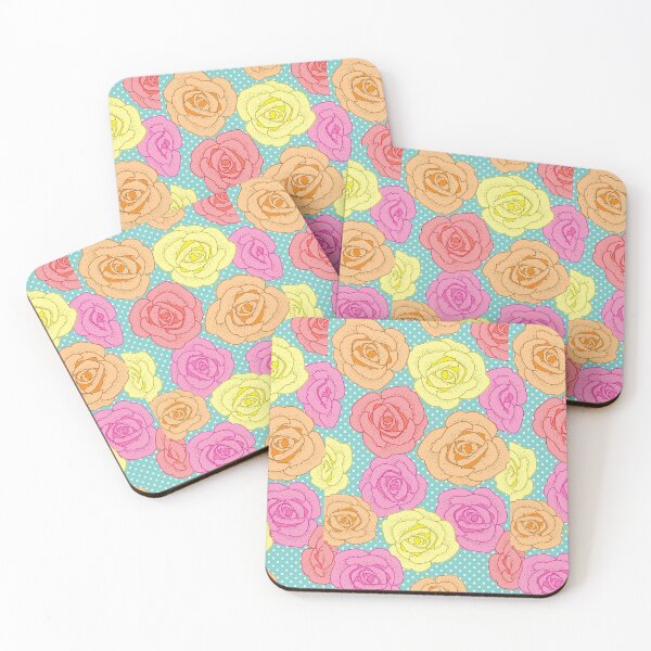 Item preview, Bright Colorful flowers pattern designed and sold by PeterCech.