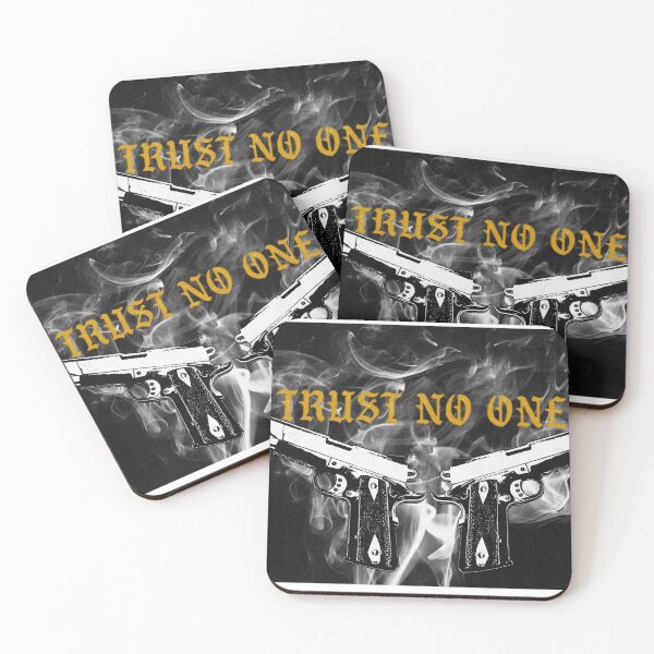 Item preview, 2guns- TRUST NO ONE designed and sold by cksplash.