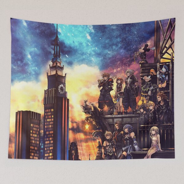 Item preview, Kingdom Hearts Town designed and sold by MaxNasta.