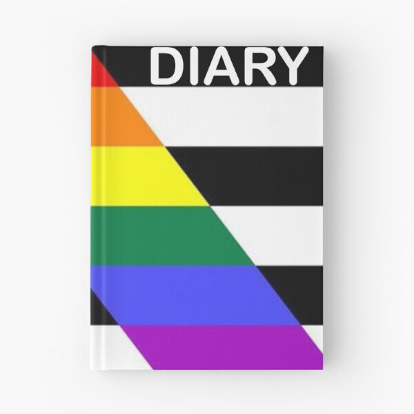 Item preview, My Straight Ally diary designed and sold by Gaygram.