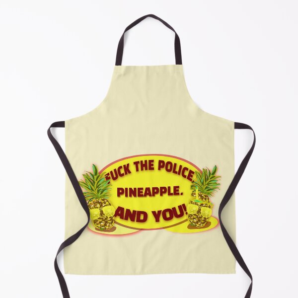 Item preview, funny pineapple sign, fuck the police funny saying for you! designed and sold by vibeno1.
