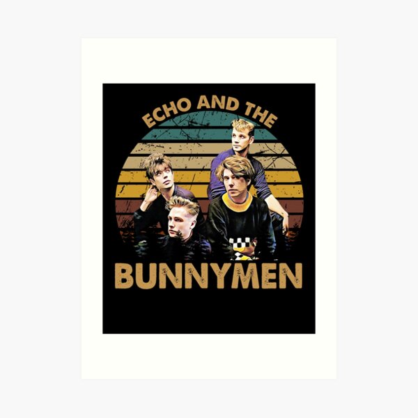 Birthday Gift Music Poster Art Print Echo and the Bunnymen Christmas Gift