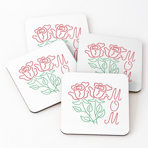 Item preview, Mom Two roses Mothers day greeting designed and sold by Tanja Dianova.