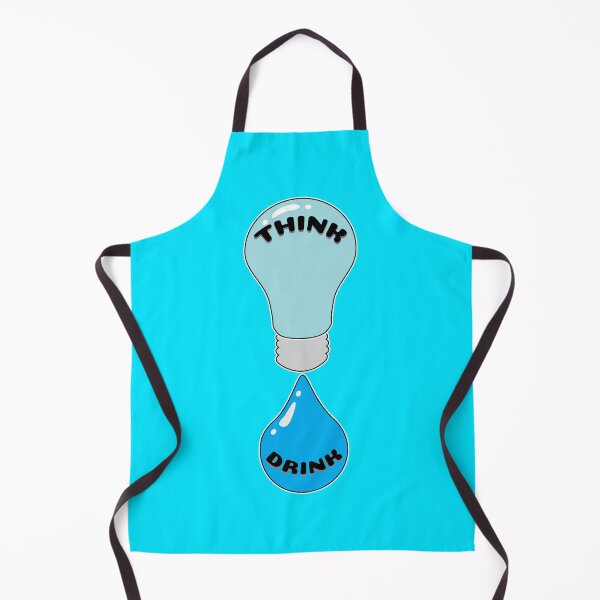 Item preview, THINK DRINK WATER HYDRATION HEALTH H2O designed and sold by Harlake.