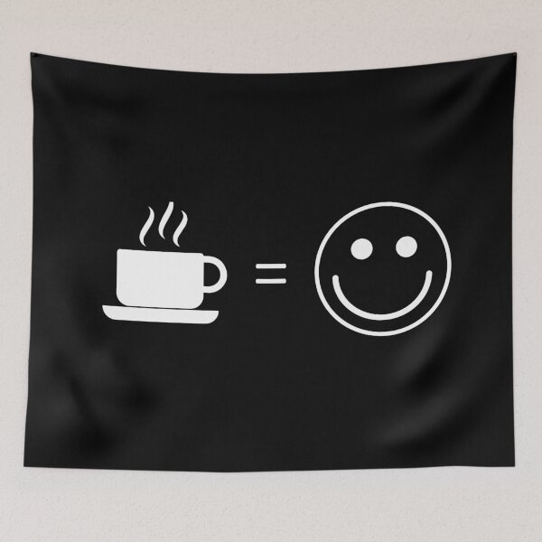 Item preview, Coffee is happiness  designed and sold by Death Rock Tee.