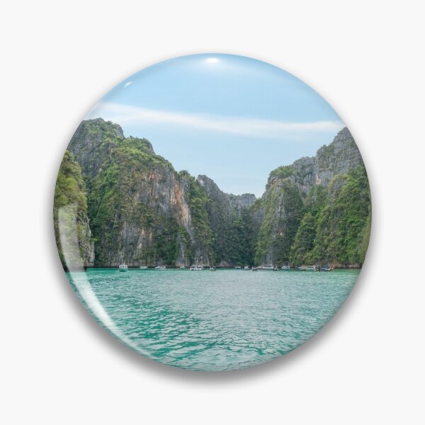 Item preview, Beautiful Water Landscape Between The Mountain designed and sold by JTS STORE.